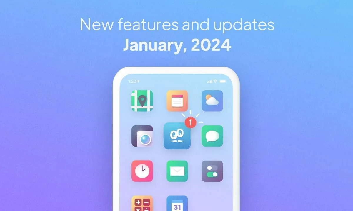 What's new at GoodBarber ? January, 2024